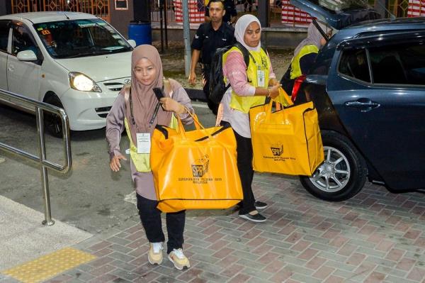 State polls: Ballot boxes start to arrive at vote tallying centres