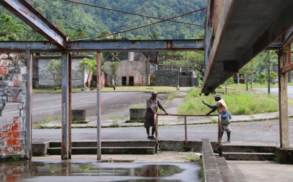Panguna town, Bougainville.
